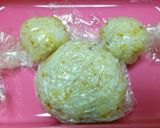 キャラ弁 くまのがっこう☆ジャッキー☆作り方1写真