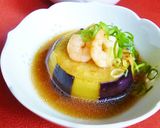 米茄子の餡かけ　おもてなし風作り方7写真