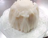 記念日にお人形の寿司ケーキ♡ウエディング作り方7写真