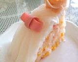 記念日にお人形の寿司ケーキ♡ウエディング作り方12写真