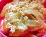 簡単☆つゆだく卵丼ぶり作り方5写真