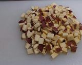 レンジで簡単★さつまいものサラダ作り方1写真