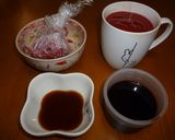 ワインとひき肉のトマトパスタ作り方1写真