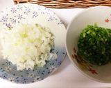 春雨入りスイートチリソースがけオムライス作り方1写真