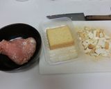 簡単♪厚揚げと胸肉のシッカリつくね作り方1写真