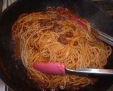 ワインとひき肉のトマトパスタ作り方7写真