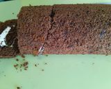 チョコロールケーキ❤ブッシュ･ド･ノエル作り方9写真