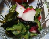 たこときゅうりの酢の物作り方4写真