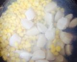 超簡単♡ホタテとコーンとたまごのスープ♪作り方2写真