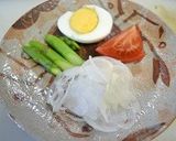 しゃきしゃき春野菜のっけ冷麺作り方2写真
