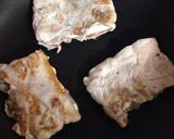 肉の薄切りと豆腐でステーキ作り方8写真