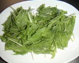 水菜サラダ作り方1写真