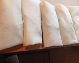 (^O^)アスパラハムチーズマヨ！春巻き作り方10写真