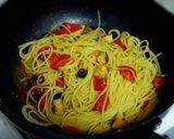 メカジキとミニトマトのスパゲッティ作り方6写真