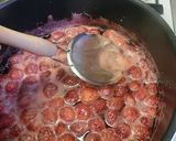 甘さを抑えた苺ソース作り方4写真
