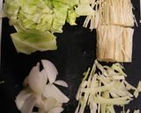 さっぱりレモンジンジャーの豚肉野菜炒め作り方1写真