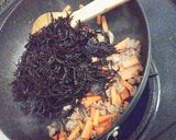 フライパンで簡単、ひじき煮作り方4写真