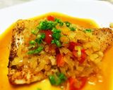 真鱈のムニエル オニオンバタぽんソース作り方9写真