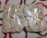 めっちゃ簡単‼︎ちんげん菜で焼きうどん☆作り方5写真