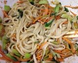めっちゃ簡単‼︎ちんげん菜で焼きうどん☆作り方6写真