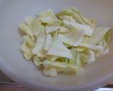 キャベツとたらのレンジ蒸し作り方2写真