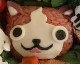 妖怪ウォッチのキャラ弁作り方8写真