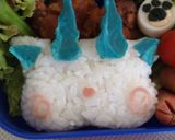 妖怪ウォッチのキャラ弁作り方10写真