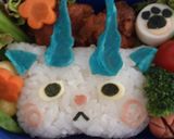 妖怪ウォッチのキャラ弁作り方11写真