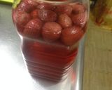 自家製果実酒　とろけるイチゴ作り方19写真