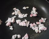 ねぎとベーコンのチャーハン作り方2写真