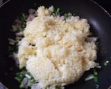 ねぎとベーコンのチャーハン作り方4写真