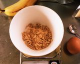 きなこバナナパンケーキ作り方1写真