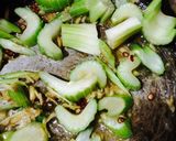 イカとセロリのピリ辛中華炒め作り方3写真