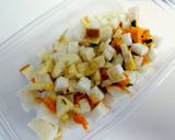 離乳食❦かぼちゃバナナのミルクパン❧作り方2写真