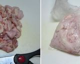 パリッパリの鶏皮のせ♪冷麺作り方2写真
