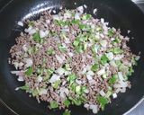 ピリ辛挽き肉チャーハン作り方3写真