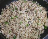 ピリ辛挽き肉チャーハン作り方4写真