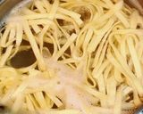 ポルチーニのクリームパスタ作り方5写真