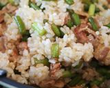 ニンニクの芽たっぷりの♪炒飯作り方7写真