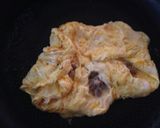糖質0g麺で納豆オムレツのせカレーうどん作り方6写真