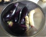 茄子の新生姜甘酢焼き浸し作り方1写真