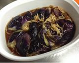 茄子の新生姜甘酢焼き浸し作り方5写真