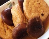 豆腐屋直伝！がんもと椎茸の煮物作り方5写真