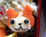 妖怪ウォッチで運動会♪キャラ弁作り方9写真