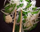 新玉ねぎとスナップエンドウの春の香パスタ作り方4写真