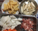 簡単！根菜たっぷり♡いつもの豚汁作り方1写真