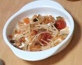 ケチャップとハチミツの野菜ソースパスタ♪作り方5写真