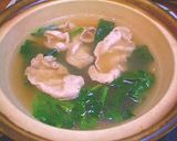 豚ロースorバラ肉の常夜鍋＆〆のうどん作り方2写真