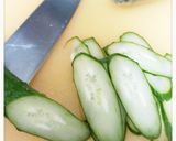 夏レシピ★ささみときゅうりの青じそサラダ作り方1写真