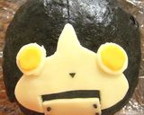 妖怪ウォッチ 簡単 キューブ キャラ弁作り方13写真